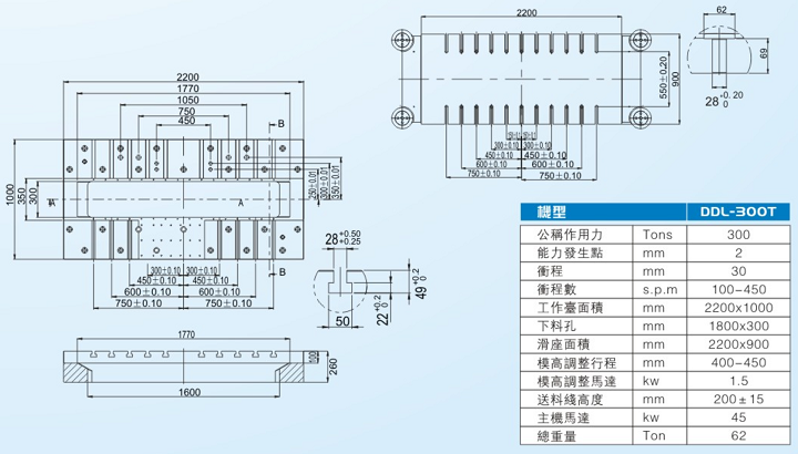 DDL-300T閉式雙點(diǎn)高速精密沖床 DDL-300T閉式雙點(diǎn)高速精密沖床